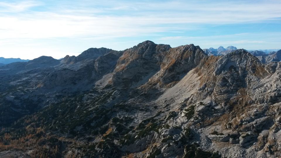 Razgled z vrha Velike Zelnarice na Špičje