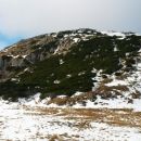 Pogled nazaj na Kordeževo glavo