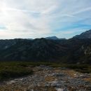 Razgled z vrha Dleskovca na Desko, Kalški greben, Lučkega Dedca in Planjavo