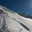 Pogled na nadaljnji vzpon na Tursko goro