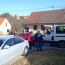Začetek pohoda v  Črneči vasi.
