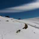Pot proti Planini Bistrica/Hutte Oisternig