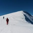 Še zadnji koraki pred vrhom Ojstrnika ...