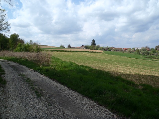 Desno od poti del vasi Kančevci.