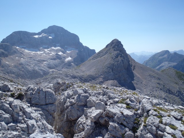 Triglav in Begunjski vrh z VVŠ.