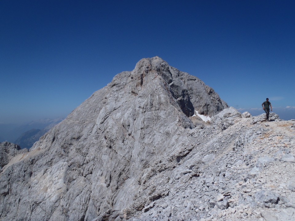 Mali Triglav sva že prehodila.