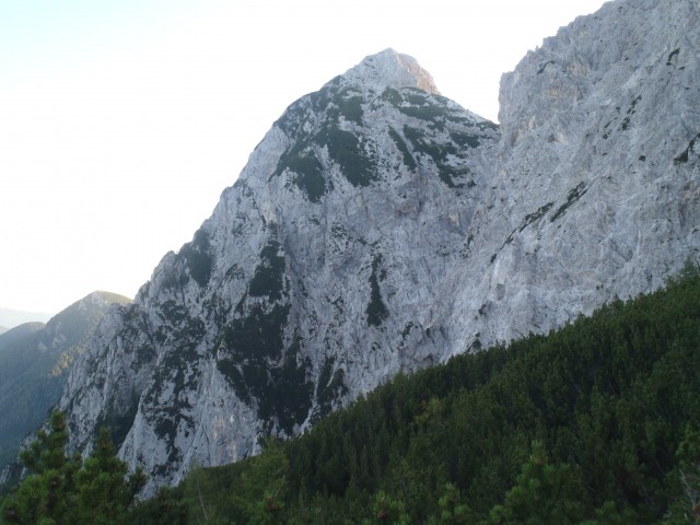 Velika Baba in del Ledinskega vrha.