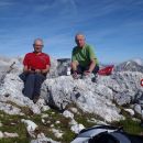 Na vrhu Kalškega Grebena 2224m.