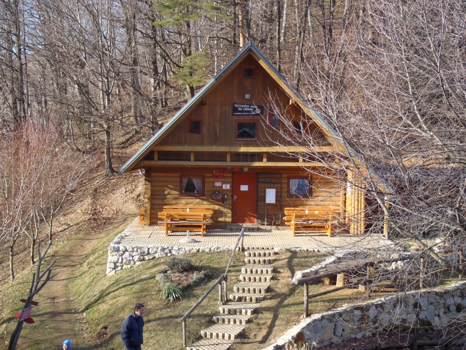 Pečovniška koča.