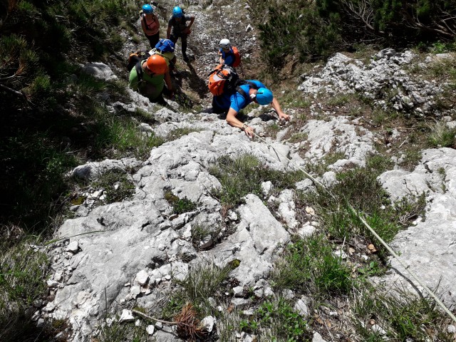 20180610 Brana čez Bosovo grapo in Kaptana - foto