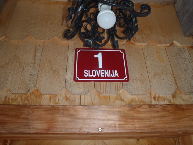 Na koči  na Ljubelju.