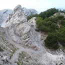 Začne se resnejši del Begunjščice.