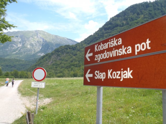 20180715 Kobarid-zgodovinska pot-slap Kozjak - foto