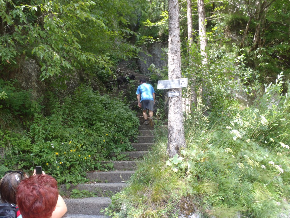 20180715 Kobarid-zgodovinska pot-slap Kozjak - foto povečava