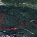 Pot Gozd Martuljek-Kurji vrh 7,4km ena smer in 1148m vzpona.