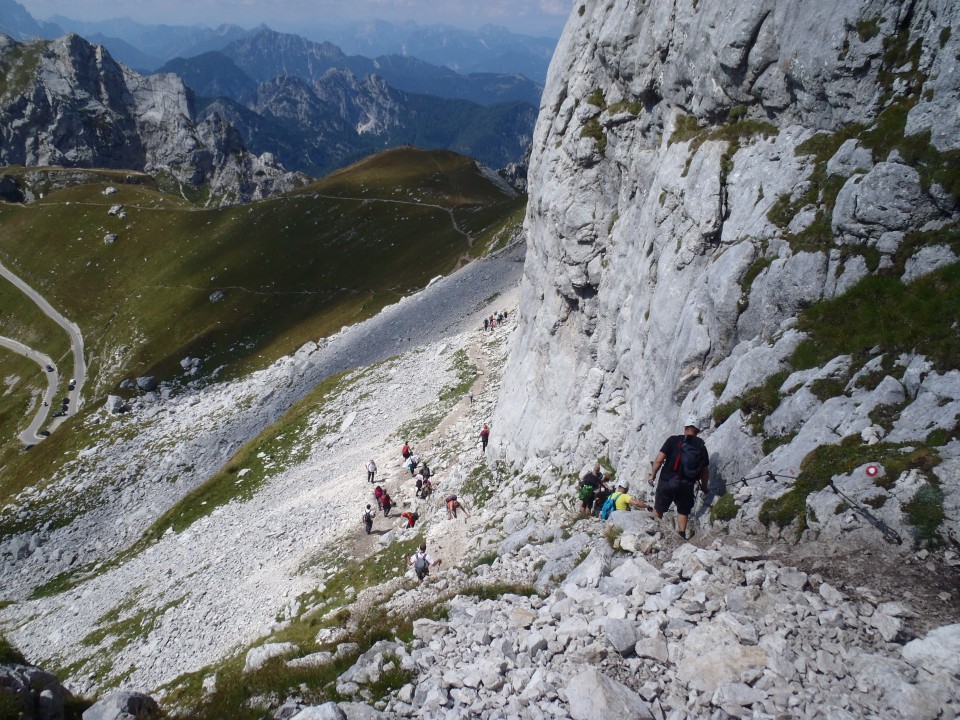 20180819 Ferata in Slo-Ital vzpon Mangart - foto povečava