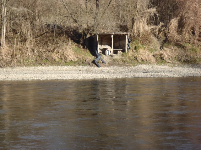 Ribiška zaklonišča.