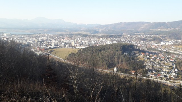 In končno zagledava Velenje.