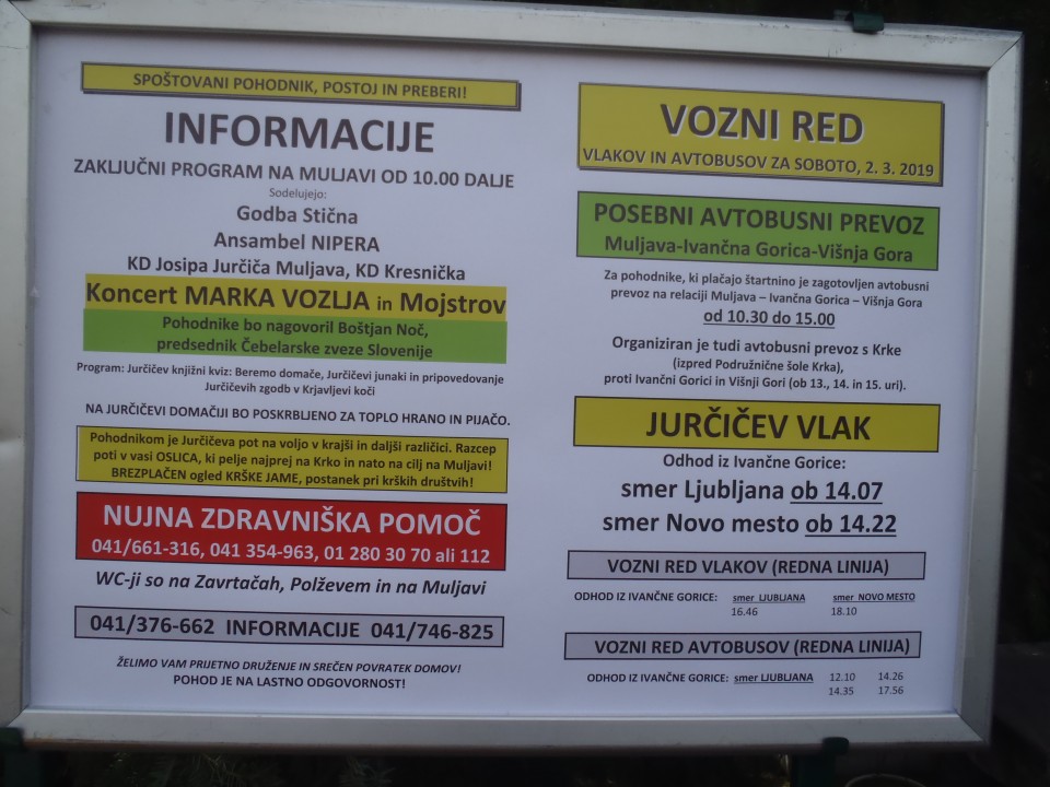 20190302 Jurčičev pohod, Višnja gora-Muljava - foto povečava
