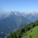 Na poti Gladki vrh-1850m Govca.