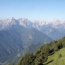 Na poti Gladki vrh-1850m Govca.