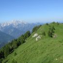Na poti Gladki vrh-1850m Govca.