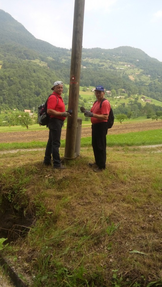 20190706 Delovna akcija markacistov v Radečah - foto povečava