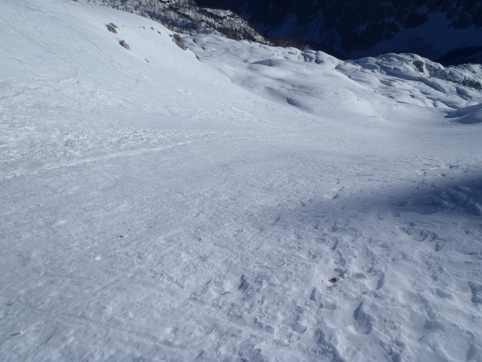 20200110 Triglav in jutro na kredarici - foto povečava