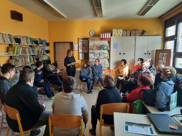 20230217 Medgeneracijsko branje na OŠ IV M. - foto