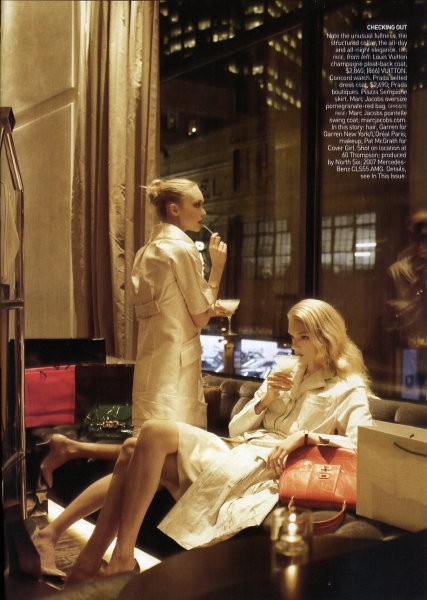 Gemma Ward & Lily Donaldson