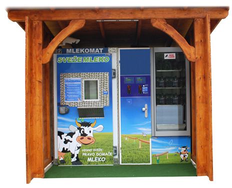 Mlekomat - foto povečava