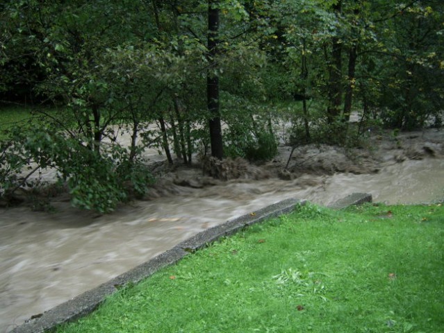 Poplave železniki - foto