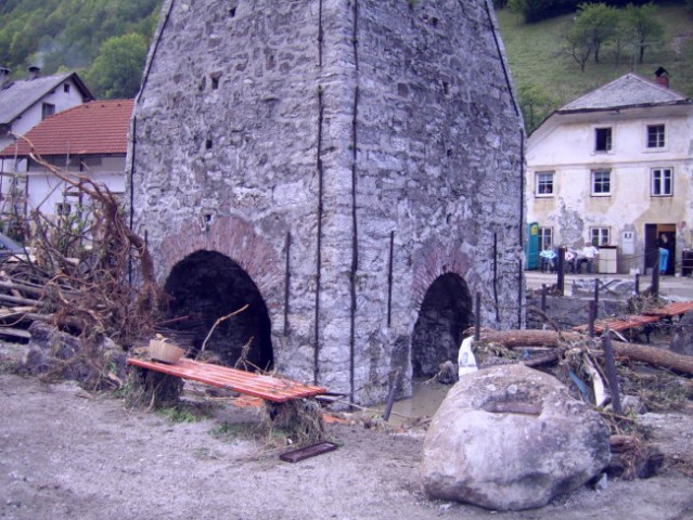 Poplave železniki - foto
