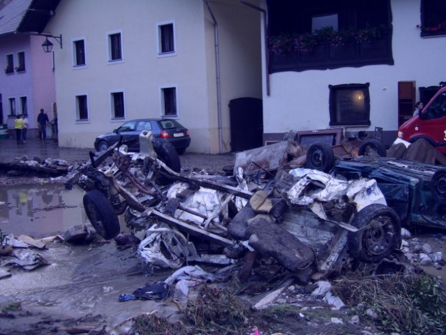 Poplave železniki - foto