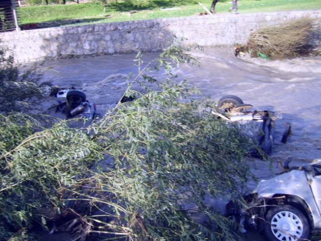 Poplave železniki - foto
