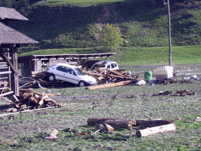 Poplave železniki - foto