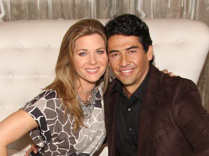 Gabriel Porras y Sonya Smith  - foto